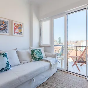 Renovated Sunny With Amazing Sunset Balcony , By Timecooler , Lisboa Portugal